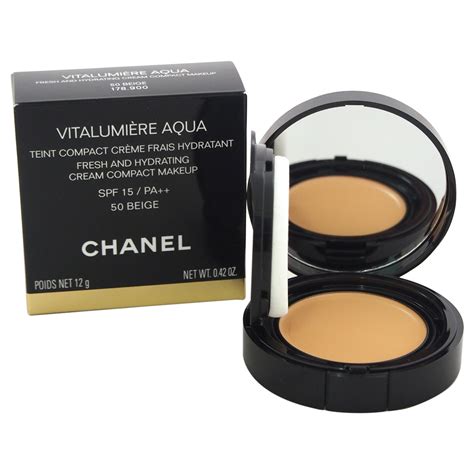 chanel vitalumiere aqua fresh and hydrating cream compact|chanel vitalumiere aqua shades.